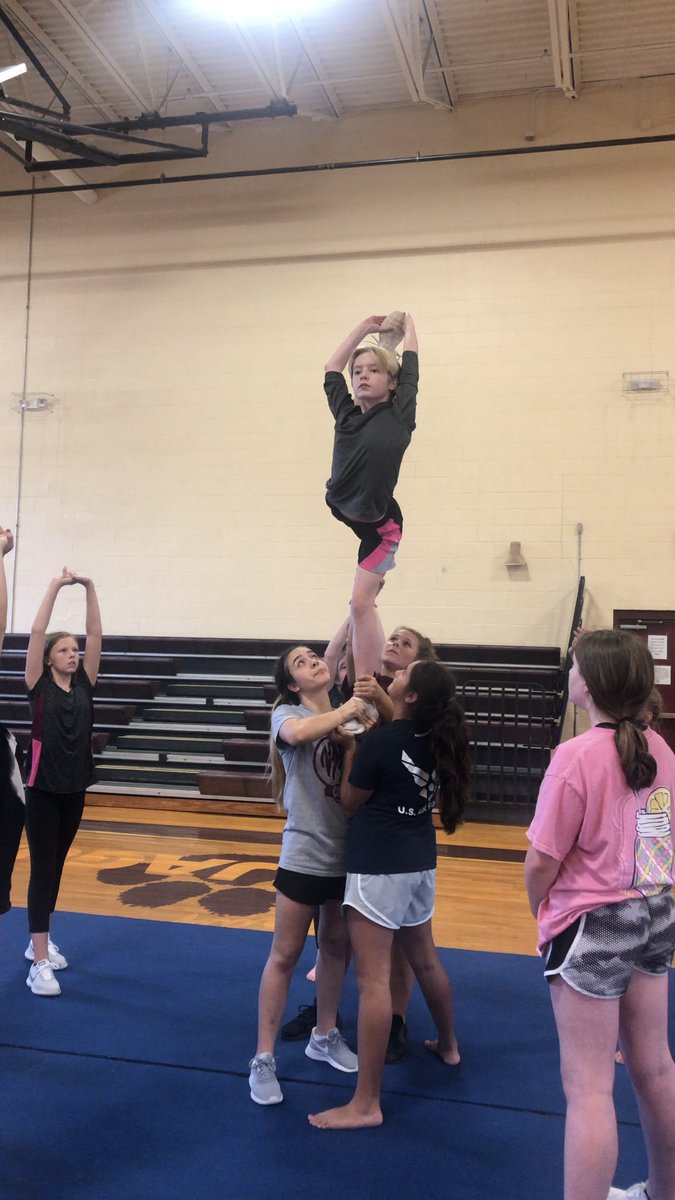 NWMS_Cheer_'s tweet photo. Great job today ladies! https://t.co/NdgaE7RyCp