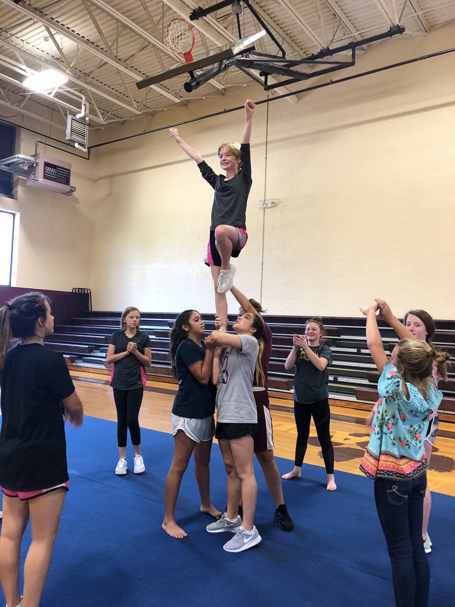 NWMS_Cheer_'s tweet photo. Great job today ladies! https://t.co/NdgaE7RyCp
