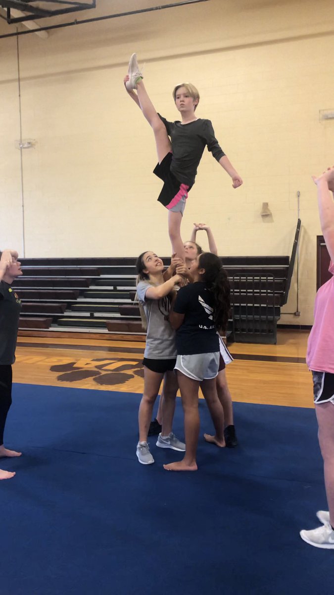 NWMS_Cheer_'s tweet photo. Great job today ladies! https://t.co/NdgaE7RyCp