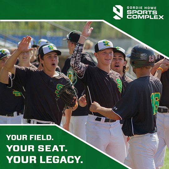 GordieHoweSport's tweet photo. Name a seat to honour a family member, salute an athlete, thank a coach, recognize a business, commemorate an event or show your support!
#prideofhome #gordiehowesports https://t.co/YVUmJKN9JP