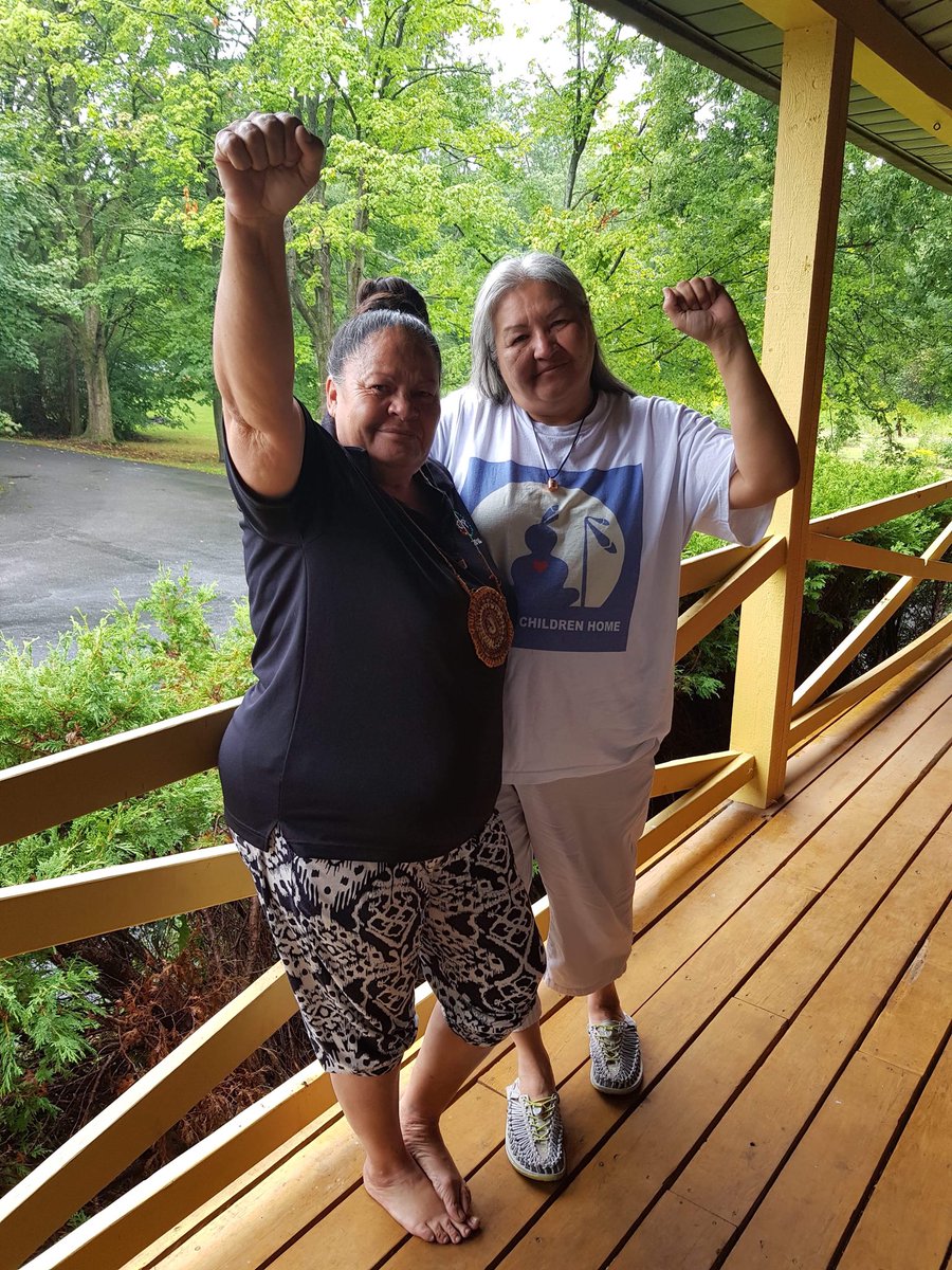 IndigenousX's tweet photo. Before moving back to Woorabinda Sharon was invited to be a guest speaker at the Caring for Kin, Confronting Global Disruptive Change Women's Gathering this month at Six Nations Territory, Ohsweken, Ontario Canada. @IndigenousXca @SharonKinchela #WoorabindaStories https://t.co/aCHcvVdKP5