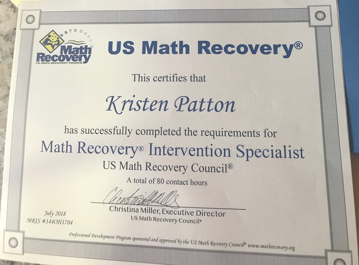 KPatton9697's tweet image. Cannot even begin to express how excited I was to receive this!! #MathRecovery #connect #everykid