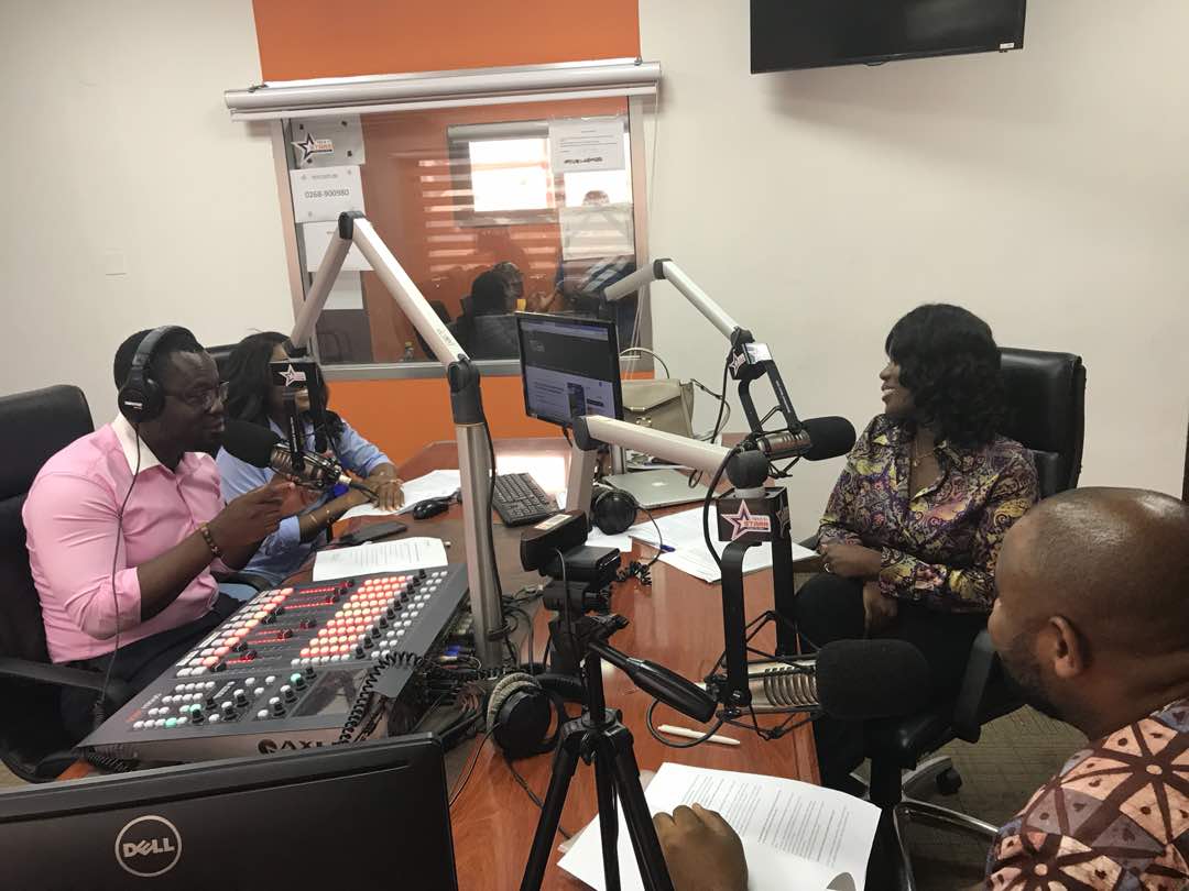 movenpick_accra's tweet photo. Thank you @berlamundi and @GiovaniCaleb for hosting us on #StarrDrive today and aiding us spread the word on our #KiloofKindness campaign.  
Want to find out more about our charity drive? Follow the link 👉 https://t.co/UuwyaLtx7d 
#SupportChanceForChildren #MovenpickAccra https://t.co/rU77G7xSS2