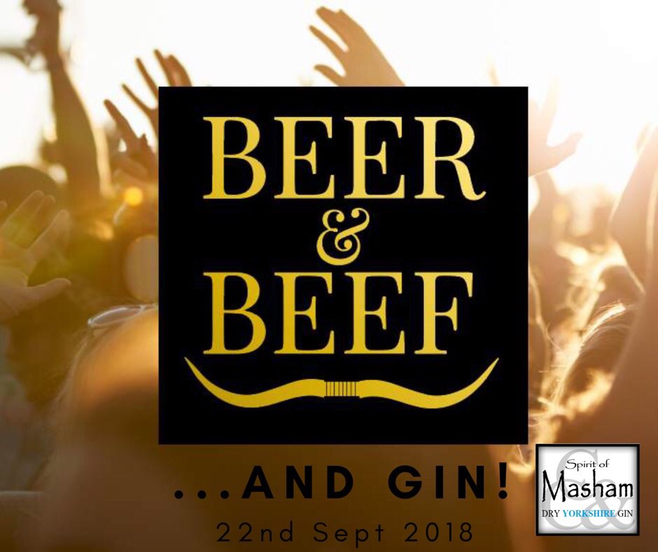 Have you got your tickets yet for the amazing:✨BEER &amp; BEEF FESTIVAL 2018✨It’s going to be an amazing weekend...We are taking the gin! 12 hours of beef, beer, music, fun &amp; gin!Get your tickets here:👇🏻
beerandbeef.co.uk
<a href="/BeerandBeefFes1/">Beer and Beef Festival</a> #masham #gin #spiritofmasham