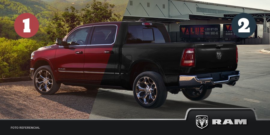 ¿Cuál de las dos #Ram1500 es tu favorita para salir a dar un paseo? #RamVS