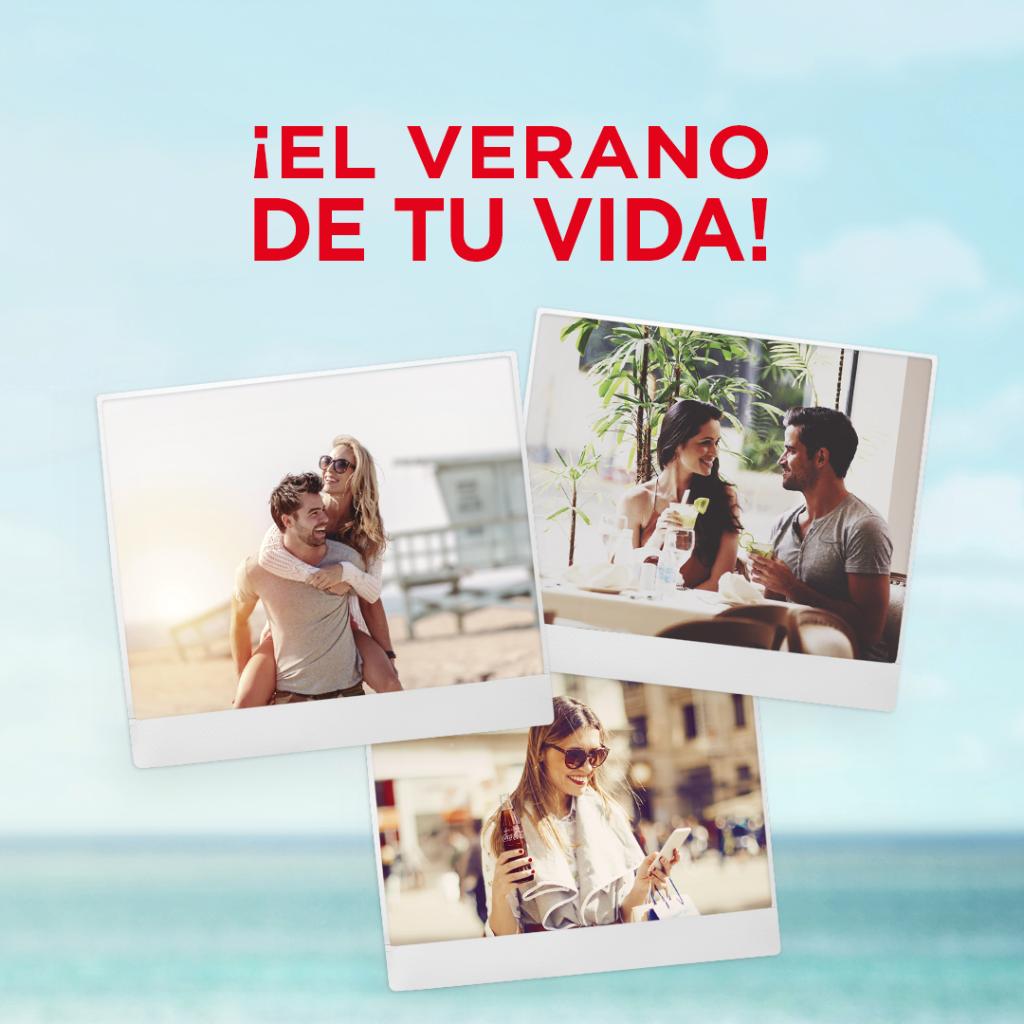 CocaColaCo_es's tweet photo. ¿Quieres tener un verano lleno de experiencias inolvidables, con quién tú quieras? Descubre cómo en https://t.co/zY9rkMm3r6 😀 #AtrapaTuCocaCola https://t.co/6PdbdblCtd