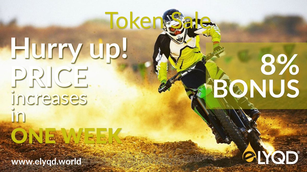 elyqdcom's tweet image. If you can be positive in a negative situation, you win!

#ico #tokensale #crowdsale #fundraising #tokens #airdrop #bounty #investors #blockchain #crypto #altcoin #ethereum #bitcoin #eliquid #ejuice #bitcointalk