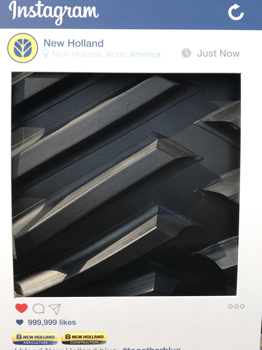 KenPaul557's tweet photo. Can you guess what New Holland product I’m on? #togetherblue https://t.co/OggNWkRQE1