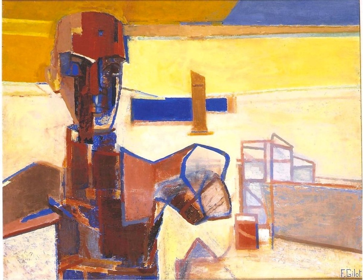 Following #nytimes article on Francois Gilot “ The Cry of Orestes” 1967 exemplifies quote by #Picasso biographer John Richardson. “Picasso took from her rather more than she took from him”. Using her art to forget...