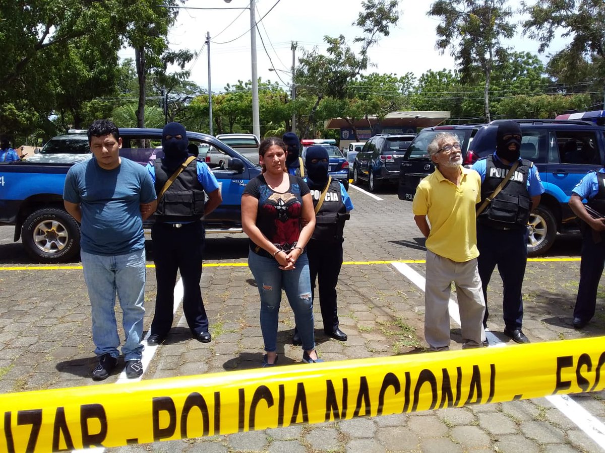 lestherc13's tweet photo. Policia captura a terroristas que organizaban ataques a medios de comunicación y empresas...
#NicaraguaQuierePaz
@VivaNicaragua13 https://t.co/JmiJ2aijhw