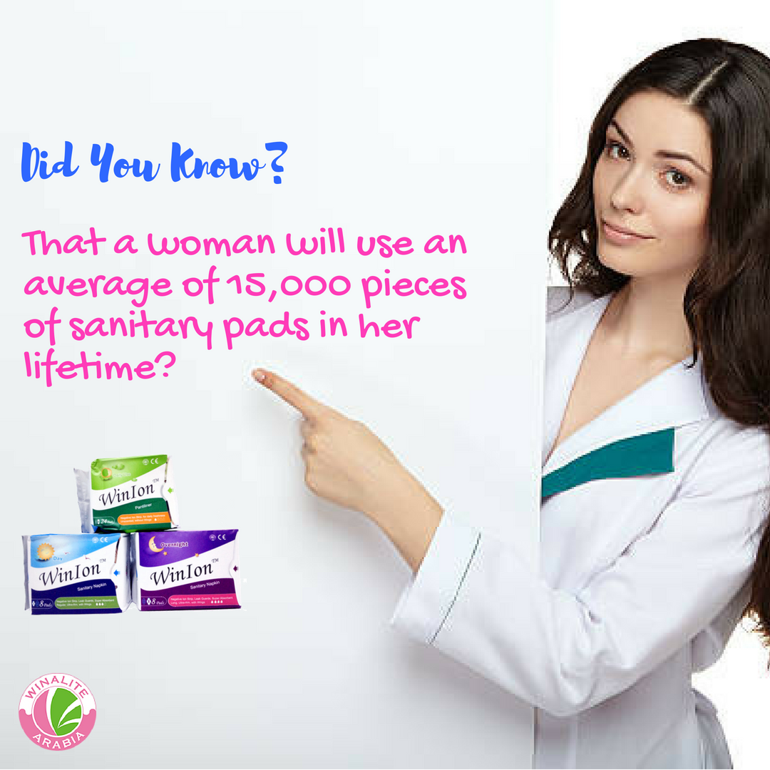 winalitearabia's tweet photo. Did you know that a woman will use an average of 15,000 pieces of sanitary pads in her lifetime?
#winalite #winalitearabia #youtrading #saudiwomen #saudiarabia #womens #womenswear #womensfashion #womenempowerment #riyadhshopping #riyadhtrends #jeddah #WinIon #sanitarypads #wish https://t.co/RWVKI5Ufkt