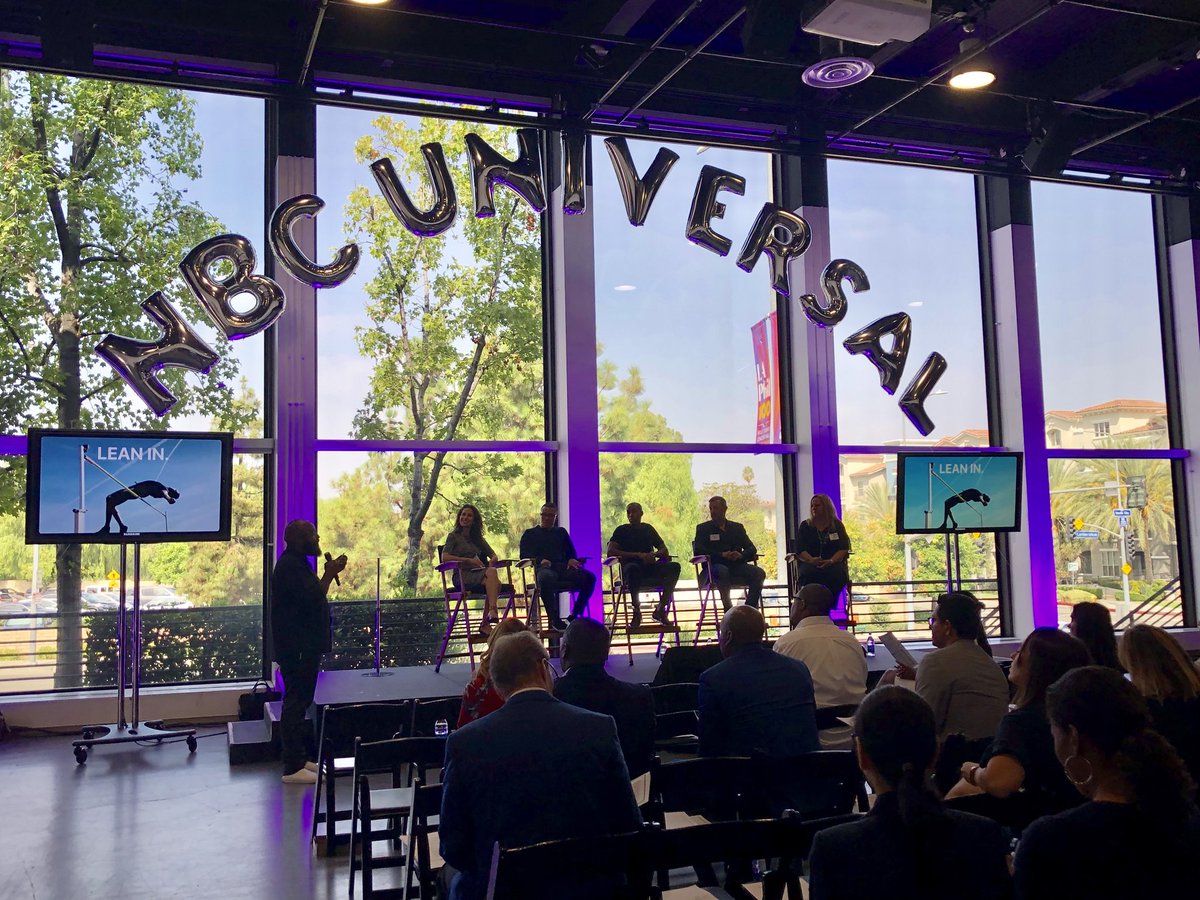 Cinematcher's tweet photo. We are so stoked to be at the @NBCUniversal #EDGE #Demoday Thanks to the awesome #investors @heraangels #womenowned @MagicJohnson #enterprises @TroyCapital @AstiaAngel #womenInvest #diversitymatters #diverse #founders #startup #womenfounders @UniversalPics #cinematcher https://t.co/zmjPA0DmdP