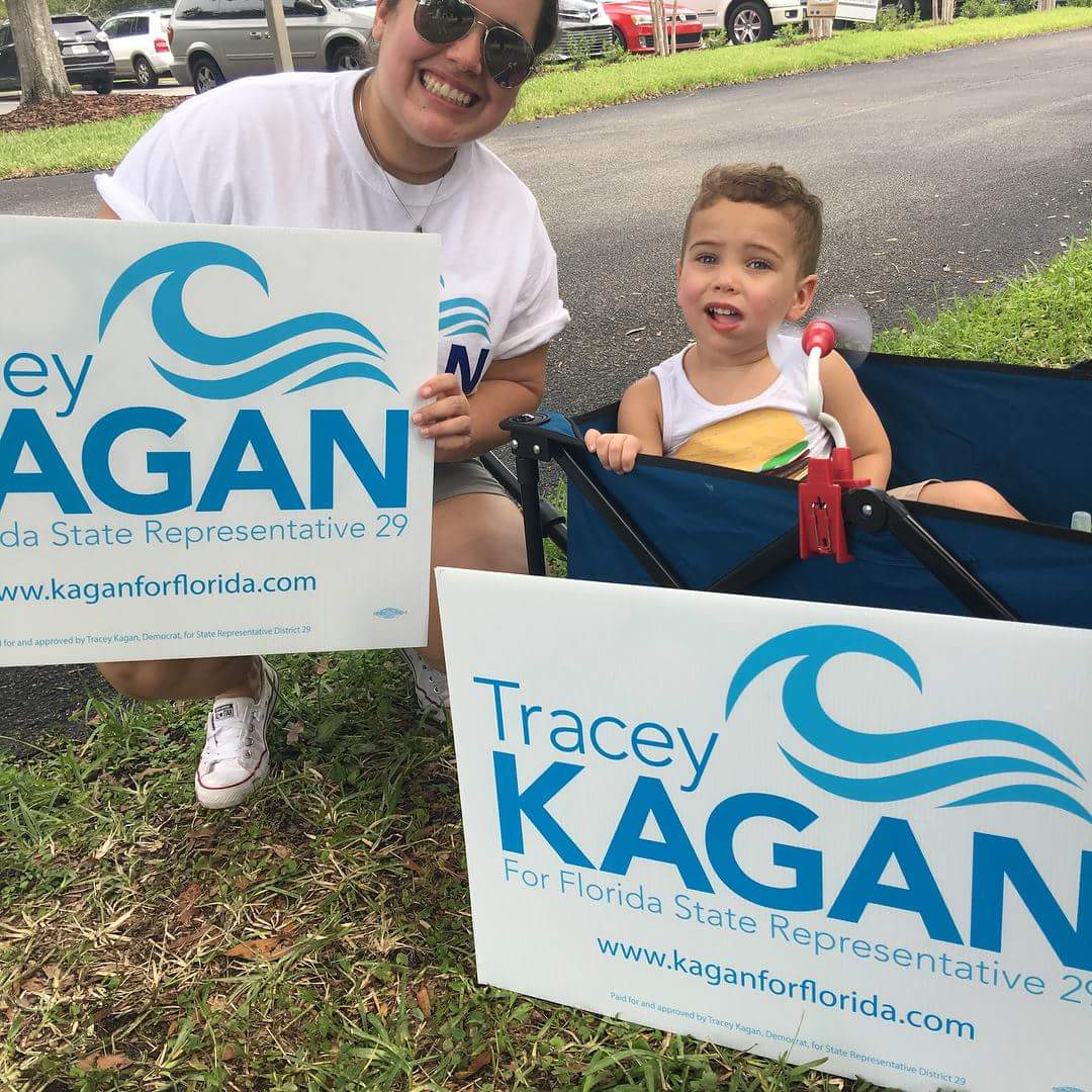 itsme_Doey's tweet photo. So proud of my little activist. He wants everyone to keep him safe and vote for #GunSense candidates. Our little ones are depending on you. VOTE VOTE VOTE!! #TeamTracey2018 #FlaPol https://t.co/3WDWodiHRt