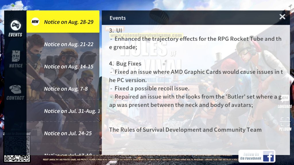 rules of survival shutting down reason