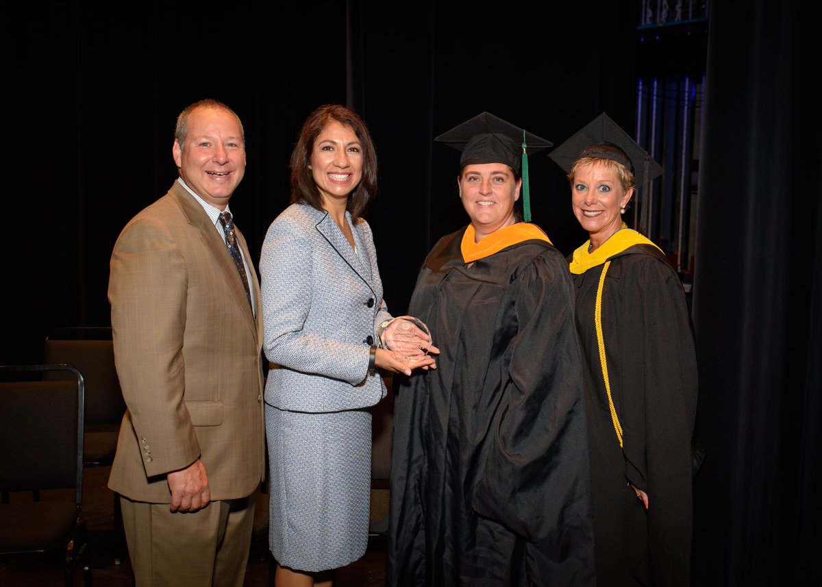 WI_DSPS's tweet photo. #WIDSPS Secretary Gutiérrez was honored to deliver the commencement address at Rasmussen College – Green Bay! #WIWorking https://t.co/gEtKWi9SB7