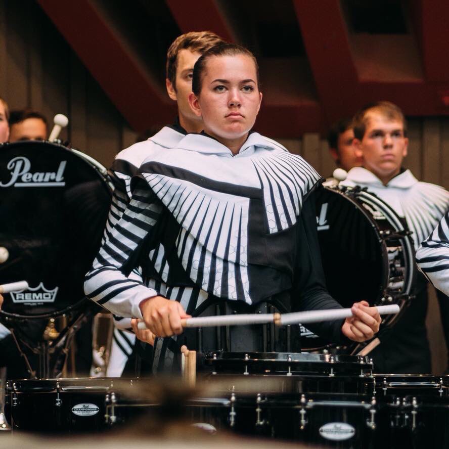 DciHotties's tweet photo. “Mia Folliard, Phantom Regiment Snareline and absolute babe” -you know who ;) https://t.co/FVvpwc9P4T