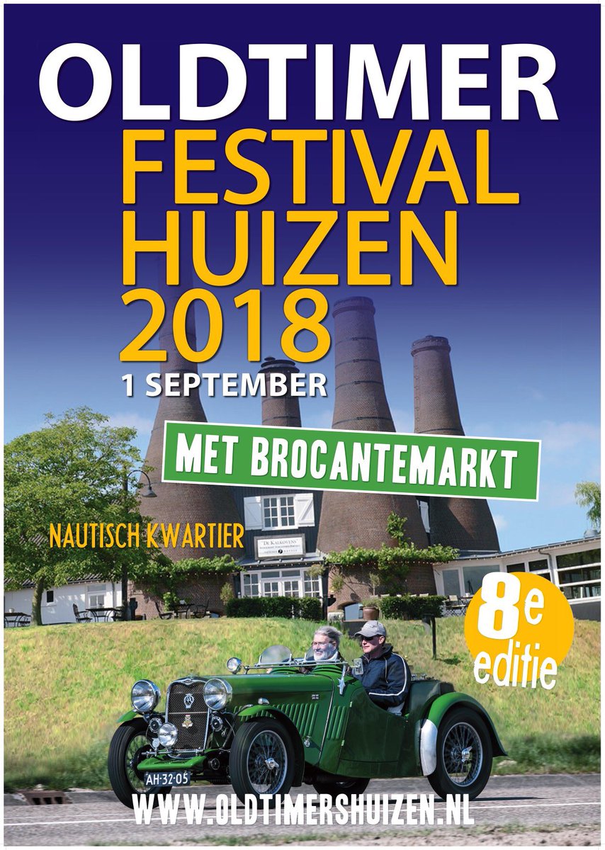 Op zaterdag 1 september kunt u dit plaatje komen bekijken op Oldtimer Festival Huizen.