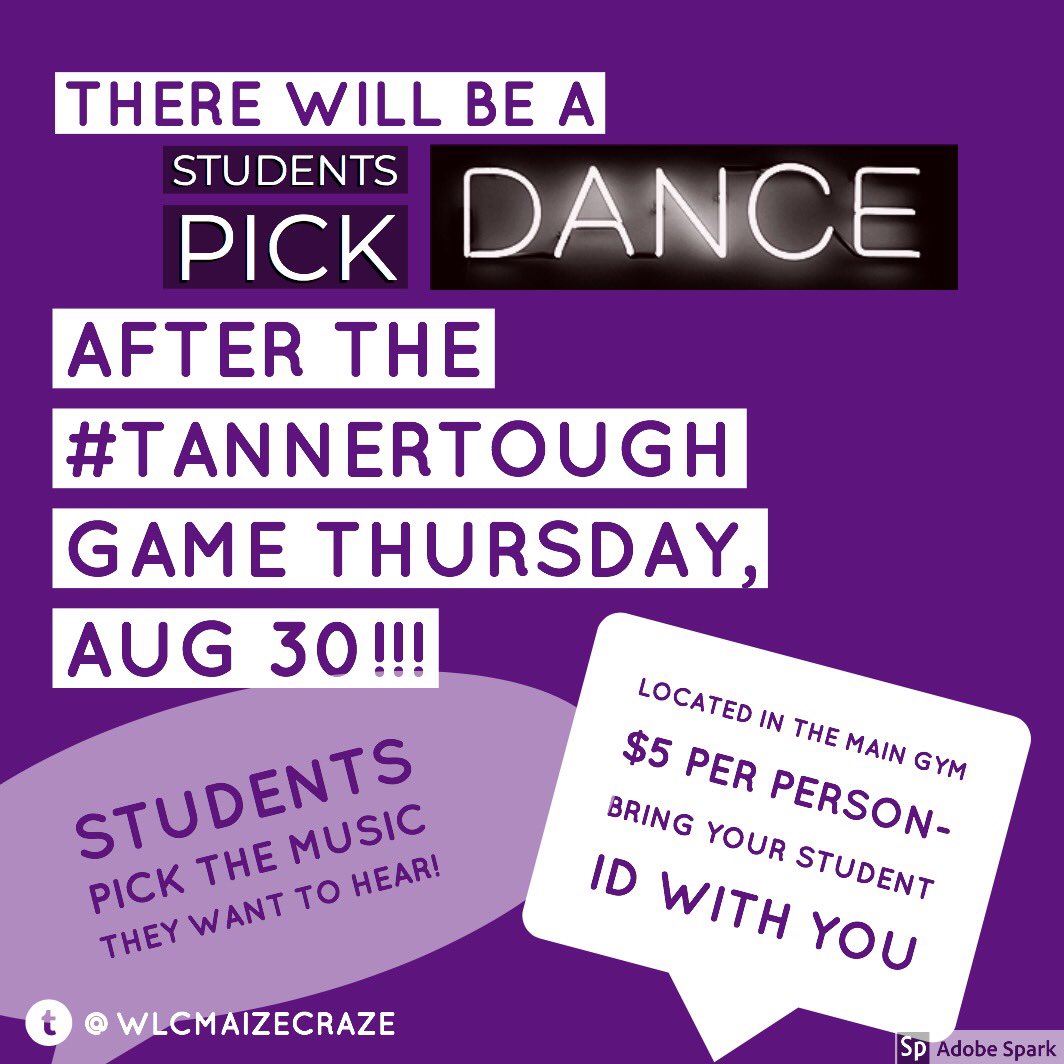 WLCMaizeCraze's tweet photo. 🚨Attention all WLC students�� https://t.co/X2Itp2gNH0