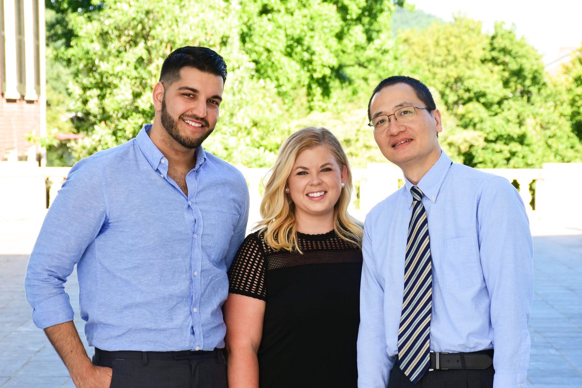 Congratulations to our Charles J. Tegtmeyer Graduating class of 2018: Benjamin Heydari, Haley Squier, and Xiaofeng Jiang! #interventionalradiology #radtech #IR