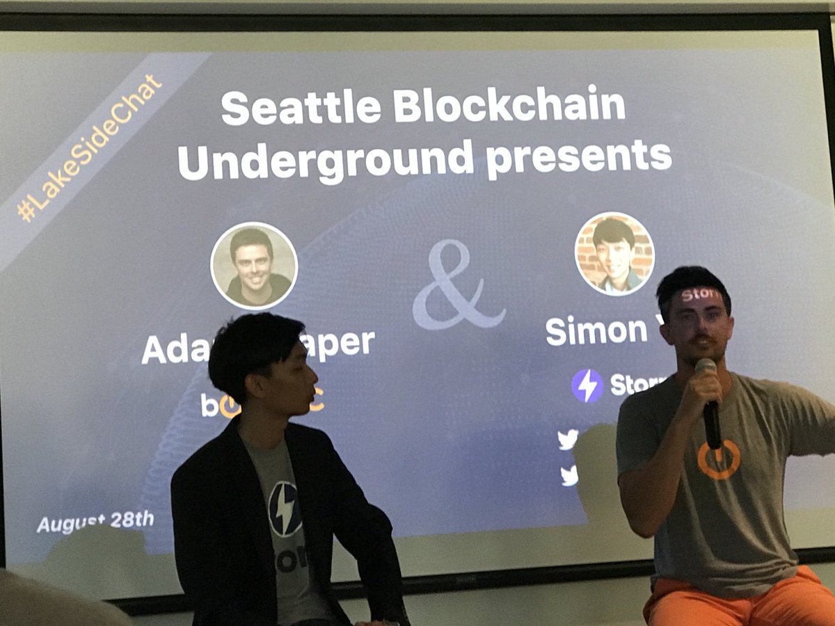 asudevil's tweet photo. “the world will eventually be on one financial infrastructure” @AdamDraper  #LakeSideChat $Storm @Storm_Token  @StormPlayApp. Thanks for the indulgence お金💰 https://t.co/PUOLO053Xq
