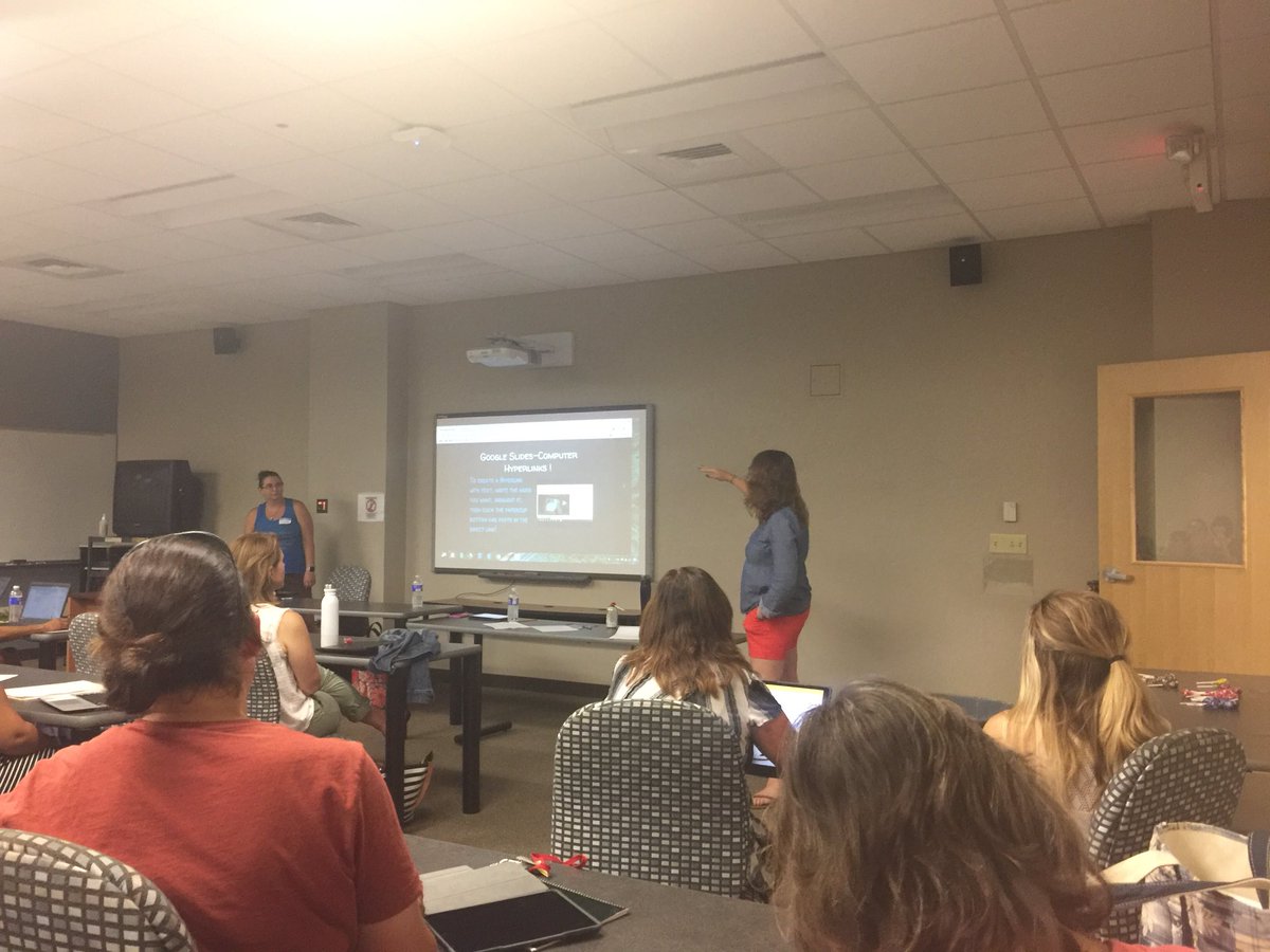 TheRyanMrMurphy's tweet photo. Lots of laughs, ooooooohs, and aaaaaahs in the crowd during the “iPad Apps for Class Presentations and Creating/Saving Notes” session w/ @iteachgeography and @Nylorac10 
#bpscon #msmschat https://t.co/WgqQ7pibi4