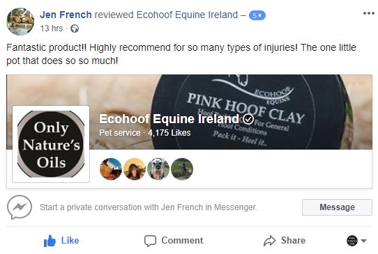gerardecohoof's tweet photo. " Fantastic product !! Highly recommend for so many types of injuries! The one little pot that does so so much ! " Jen French , August 2018
Pink Hoof Clay #MagicInAPot #247equestrian #eventinghour #ponyhour #equine #Horses #TackTalk https://t.co/5OBqdDN2Th