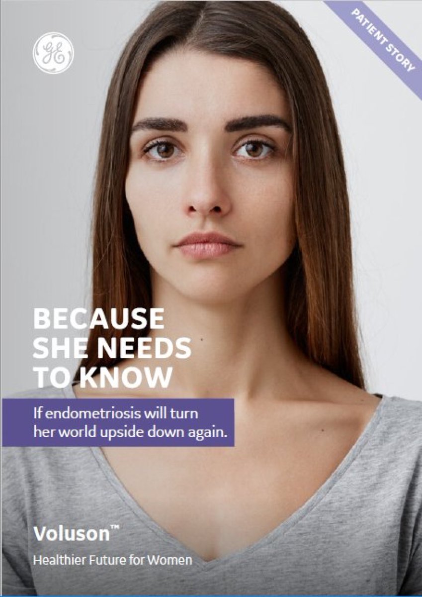 rolandrott's tweet photo. Women with endometriosis wait an average of 7 years for diagnosis.  How a patient’s push to find timely answers could change the way you see ultrasound. https://t.co/JepPZgoQmr   #Voluson  #ultrasound  #endometriosis   #FindingAnswers https://t.co/71q6ymU9y4