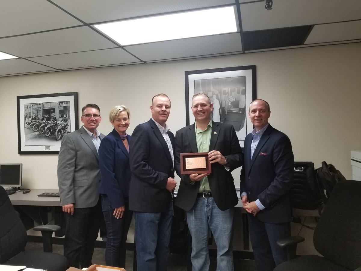 A Perfect Day celebrating UPS Founders Day by recognizing Shaun Carroll for 20 years of service and impact. Thank you for being part of our Florida and East Region IE Teams. @JeffJohsonUPS #ProudUPSers #TogetherWeAreUPS