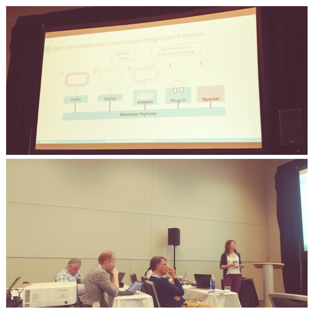 sumalaika's tweet image. Maryna Strelchuk @ING_news shares 5 integration patterns for #openmetadata - caller, native, adapter, plug-in, &amp; special, e.g. for tools to integrate with #openmetadata highway. Her favorites are adapter &amp; native. @ferdscheepers @ODPiOrg @MLnick @MargrietGr @rajrsingh @PaaSDev