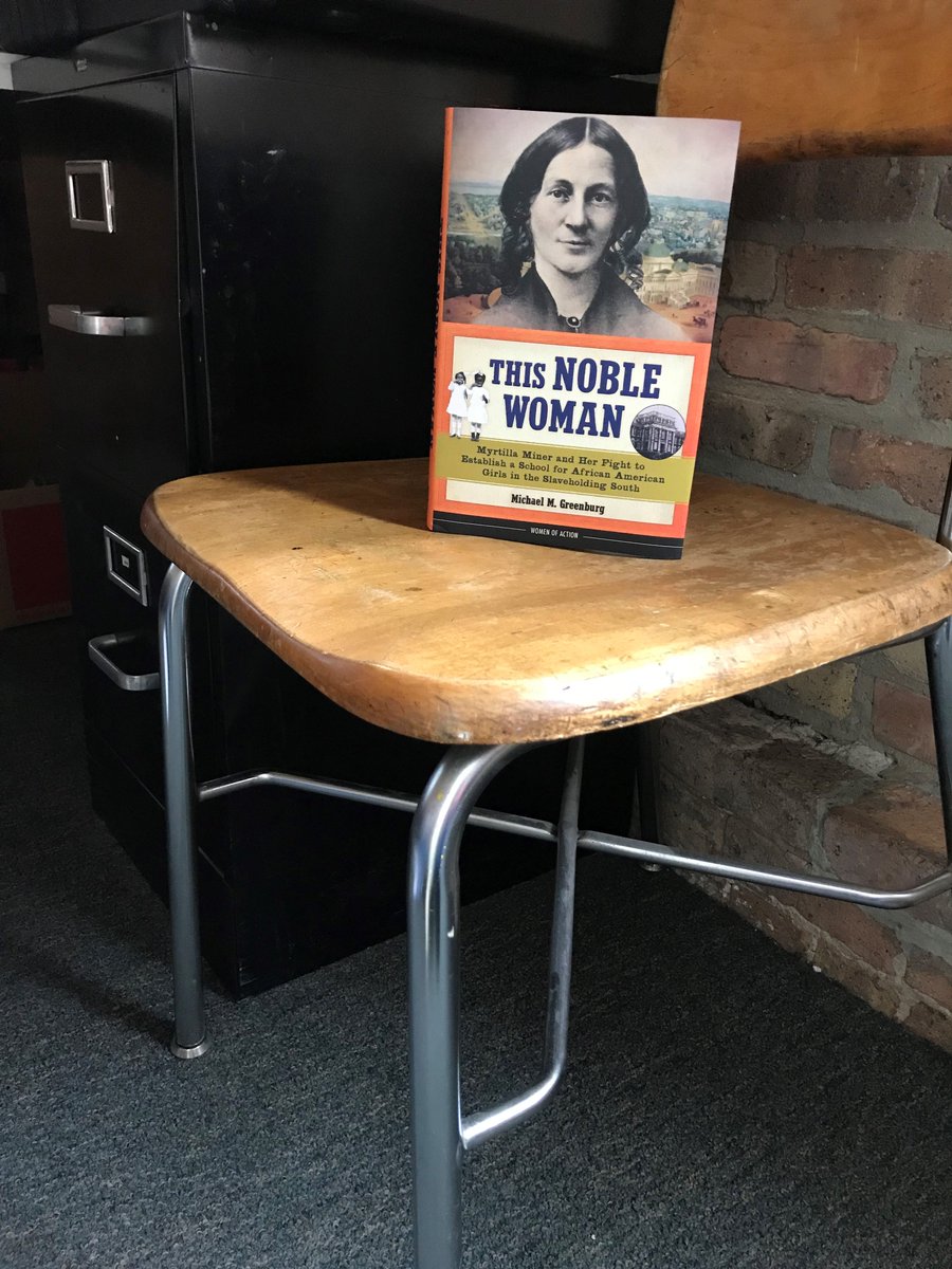 This #NewBookTuesday features 'This Noble Woman' by <a href="/MikeGreenburg/">Michael Greenburg</a>. “Miner’s personality, experiences, and historical context are woven together to create a vivid picture of a remarkable and little-known woman’s achievements.” -- <a href="/KirkusReviews/">Kirkus Reviews</a> chicagoreviewpress.com/ThisNobleWoman #mustread