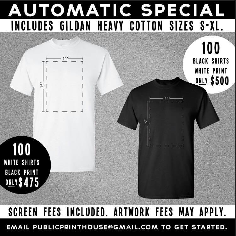 This is the last call on the summer shirt special.
