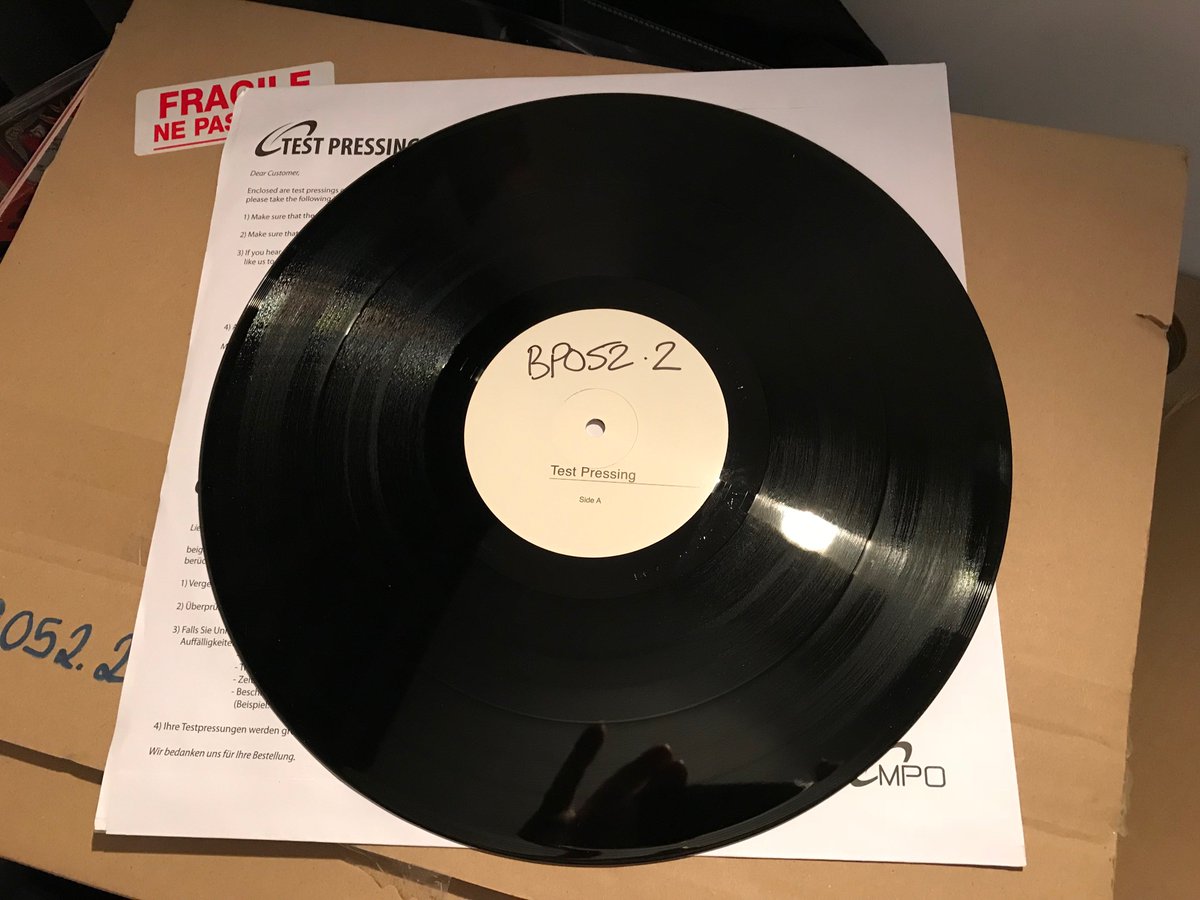 Test Pressing Day <a href="/Blueprintrecs/">Blueprint Records</a>, Rommek remixes from O/V/R, Broken English Club (<a href="/OliverHoMusic/">oliver ho</a>) &amp; Makaton (@RodzKonez).