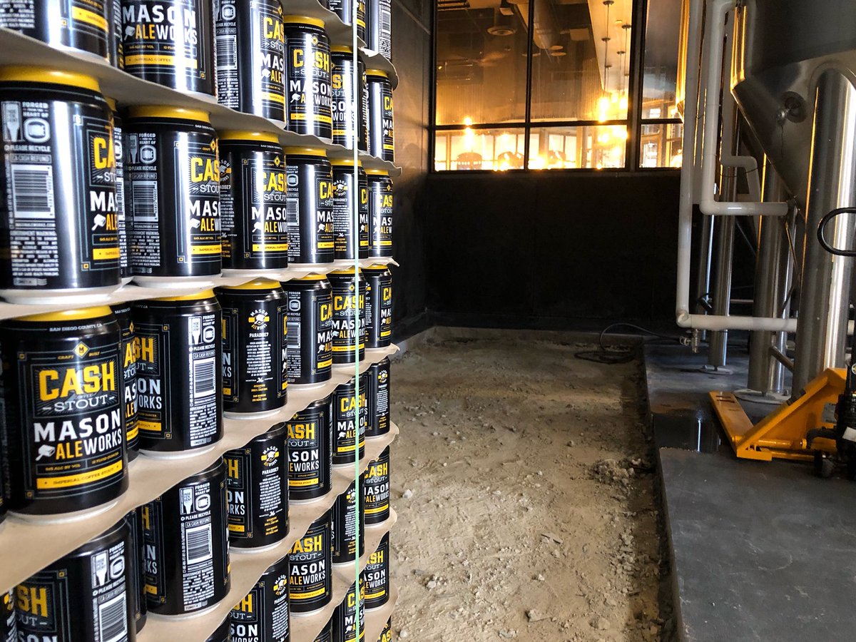 Someone’s expanding 😎 // <a href="/masonaleworks/">Mason Ale Works</a> // More beer coming soon!