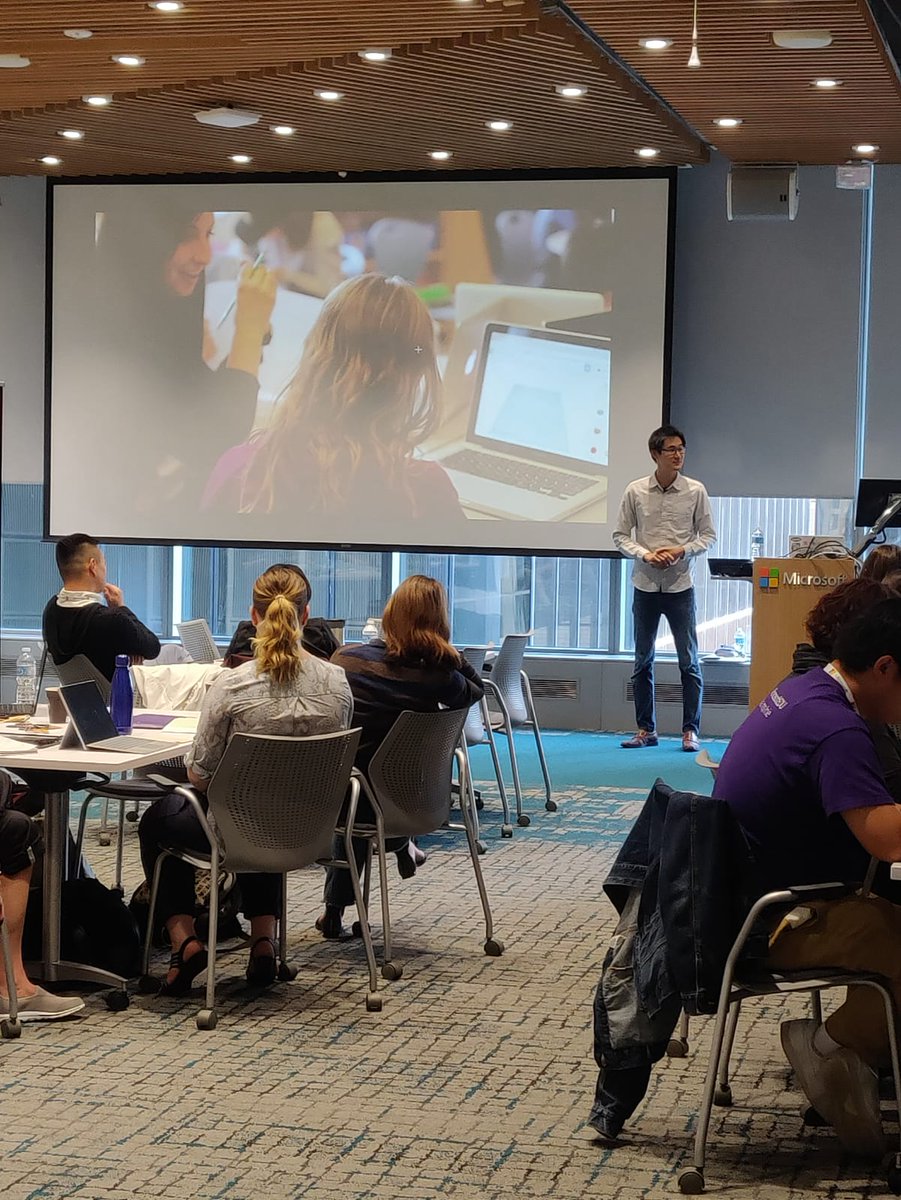 Tinkerine's tweet photo. Today we are at #EduMakeathon @microsoftvan to talk about 3D Printing in the classroom!
#tinkerine #3dprinter #3dprinting #dittopro #education #steam #tinkerineu #microsoft #microsoftvan #microsoftedu https://t.co/IXN8qNul49