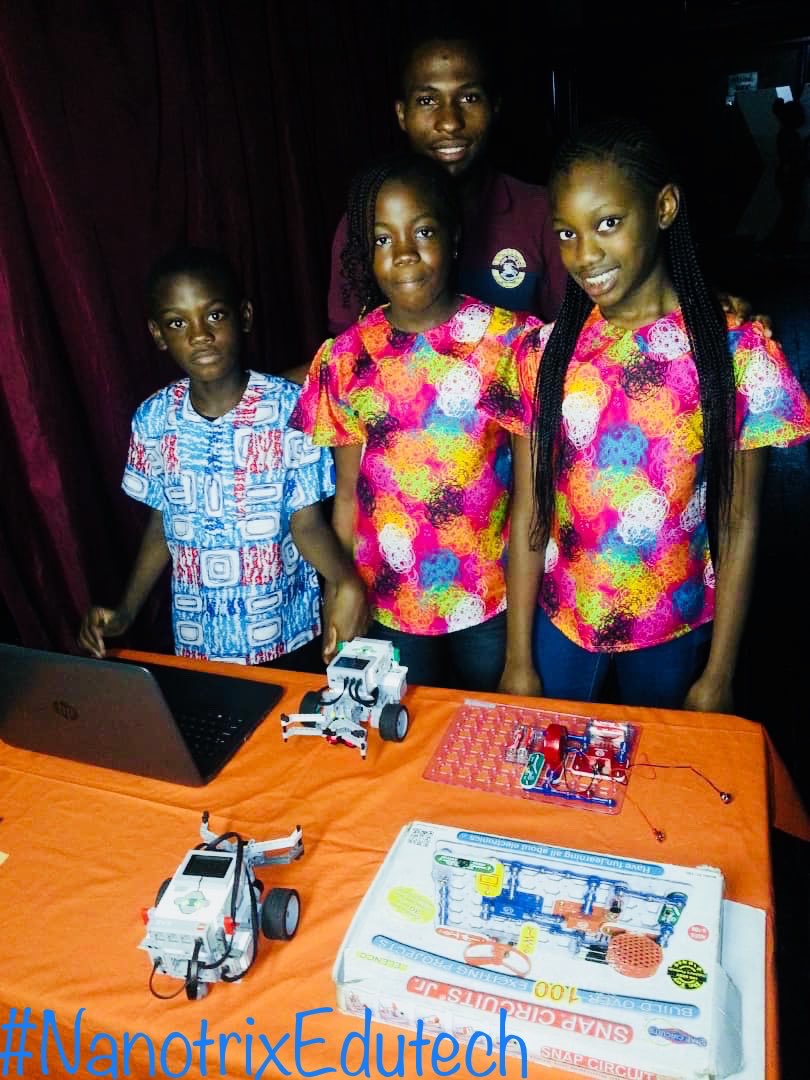 NanotrixEdutech's tweet photo. The Closing/Exhibition ceremony of the Shell Club Summer classes. We are proud to be associated with this program and glad we played an active role in grooming the kids in Robotic Engineering. #NanotrixEdutech #legorobotics #phcity https://t.co/Mjh0LeDPem