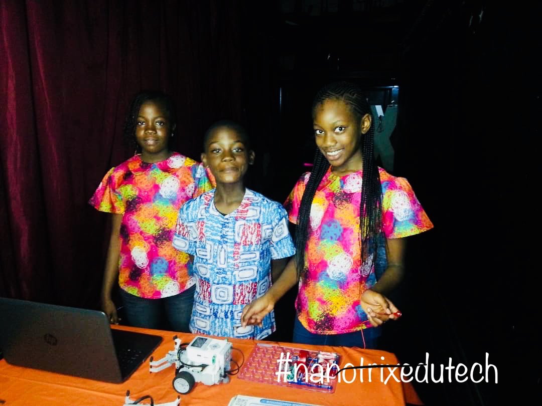 NanotrixEdutech's tweet photo. The Closing/Exhibition ceremony of the Shell Club Summer classes. We are proud to be associated with this program and glad we played an active role in grooming the kids in Robotic Engineering. #NanotrixEdutech #legorobotics #phcity https://t.co/Mjh0LeDPem