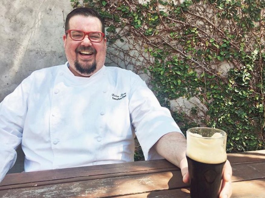 Everyone needs a good laugh + a beer on the patio to get through #humpday — even Chef Robbie of <a href="/MothDallas/">Meddlesome Moth</a>!