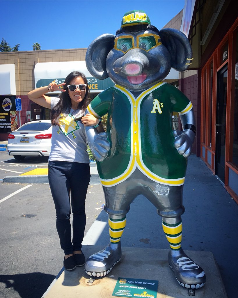 eizhang's tweet photo. @Athletics #StomperInTheTown #letsgooakland #RootedinOakland https://t.co/ZC2aJgSHmT