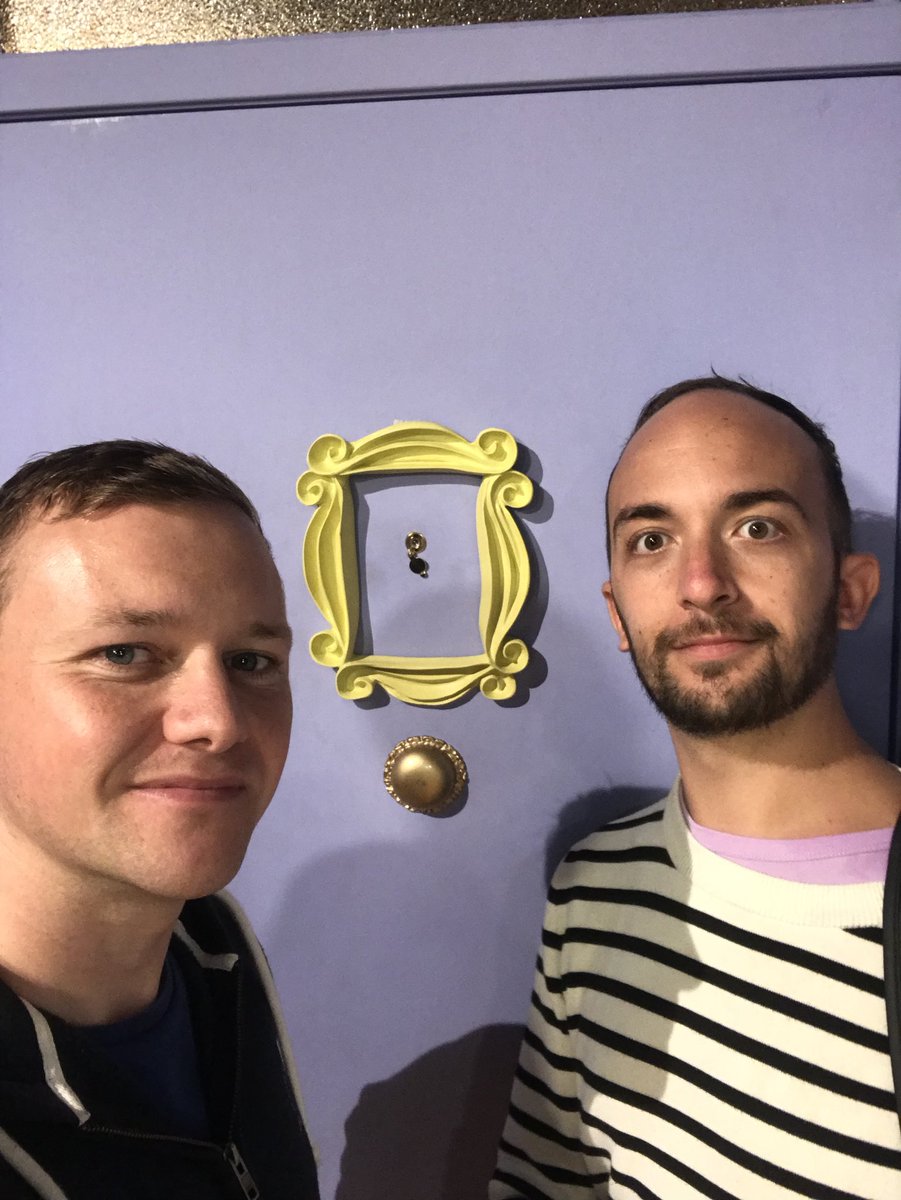 friendszonepod's tweet photo. Podcast adventures took us to Friendsfest this weekend. Just a few snaps of our time. #BritPodScene #friends #FriendsTvShow #friendsfest #FriendsScenes #friendspost #friendsfan #podcast #centrelperk https://t.co/hiWUb8ef0G