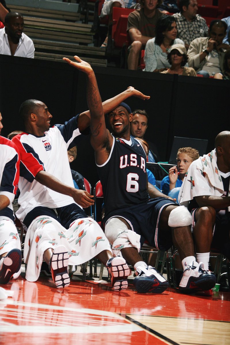 brkicks's tweet photo. August 28, 2007. @KingJames wearing the Nike LeBron Soldier 1 against Puerto Rico in the FIBA Americas Championship https://t.co/wX6iTe3m42