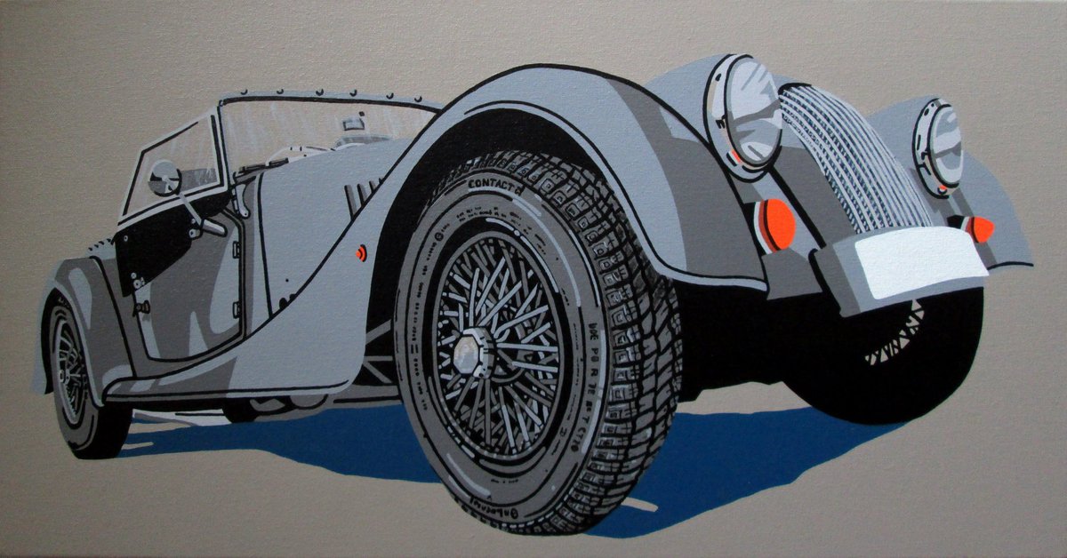 mphdrawings's tweet photo. My painting of a Morgan using acrylic paint on deep-edge canvas. Please contact me if you would like a painting of your car. #morgancar #morganmotor #morganmotorcompany #morgancars #morganplus8 #morganplus4 #morganroadster #morganadventure #morganfactory https://t.co/AWVMAAMvy2