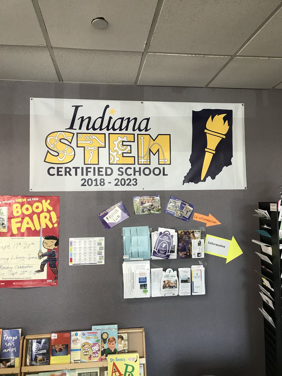 SFE_3820's tweet photo. What an awesome gift received from the Indiana Department of Education today!  @DrMcCormickIN @WayneTwpSuper #sfestem #stoutfieldgood #sfelearns #authenticteaching @StegCIA @anneolsonbell @CheriODay https://t.co/nn3DgLodGZ