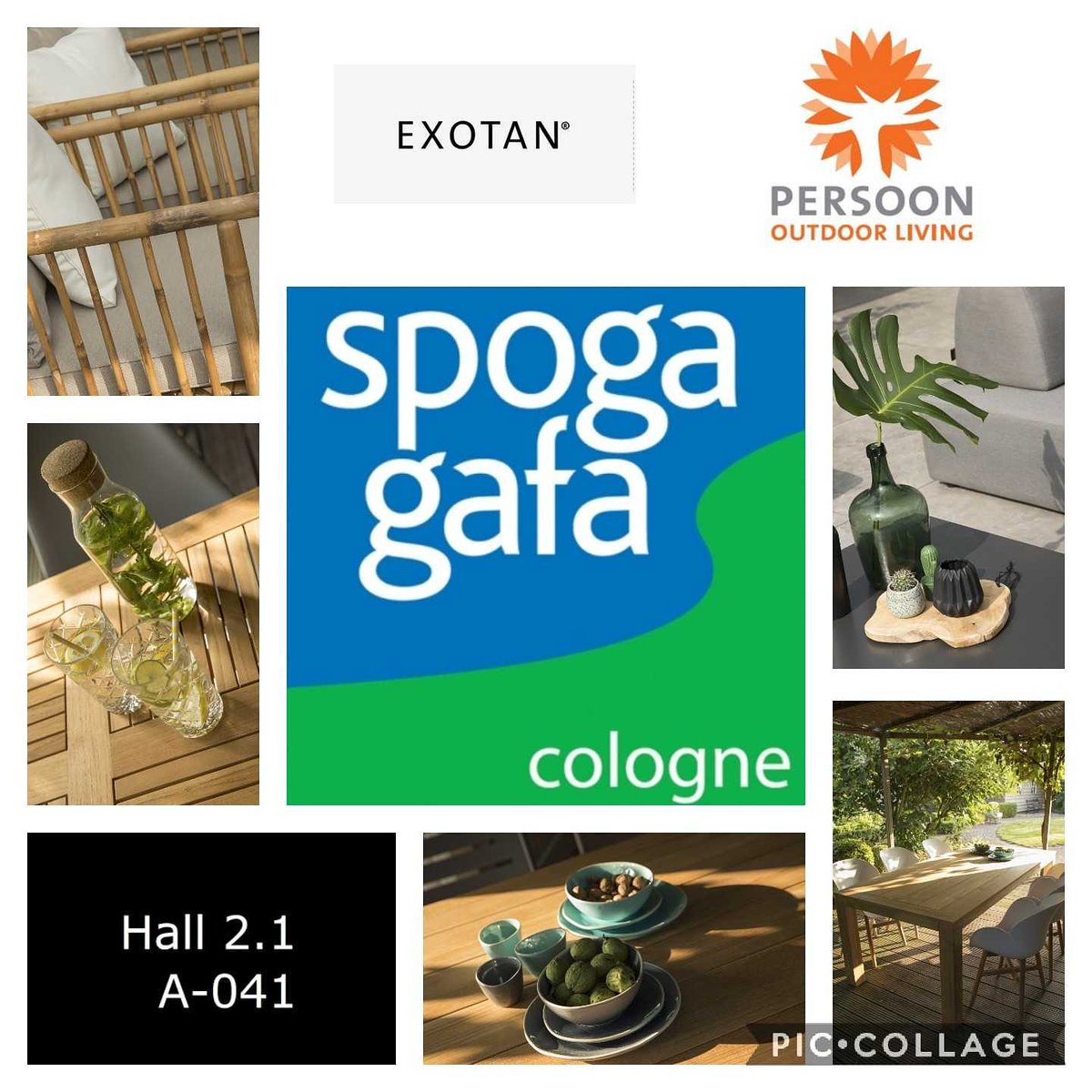 Persoonoutdoor's tweet photo. Nog een paar dagen en dan staat Persoon Outdoor Living op de SpogaGafa in Keulen. Wees welkom om de nieuwste materialen en combinaties van tuinmeubelen te bekijken! https://t.co/ie55WJL0mh