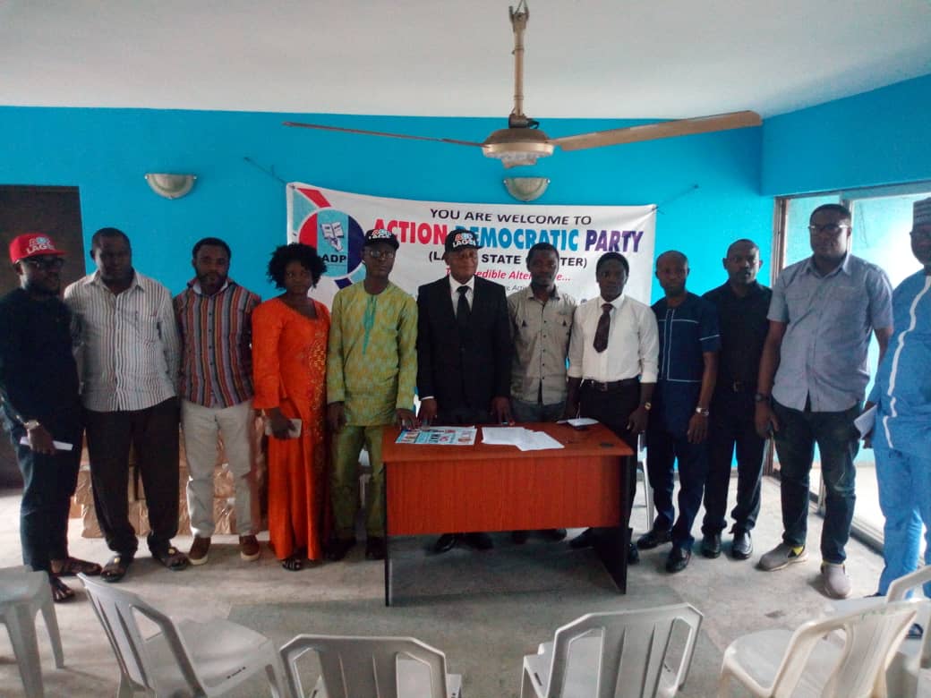 ADPLagos's tweet photo. Today, some aspirants for Lagos State House of Assembly, House of Reps, others visited ADP secretariat in Lagos. #JoinADP. https://t.co/PLFgPh8l9i