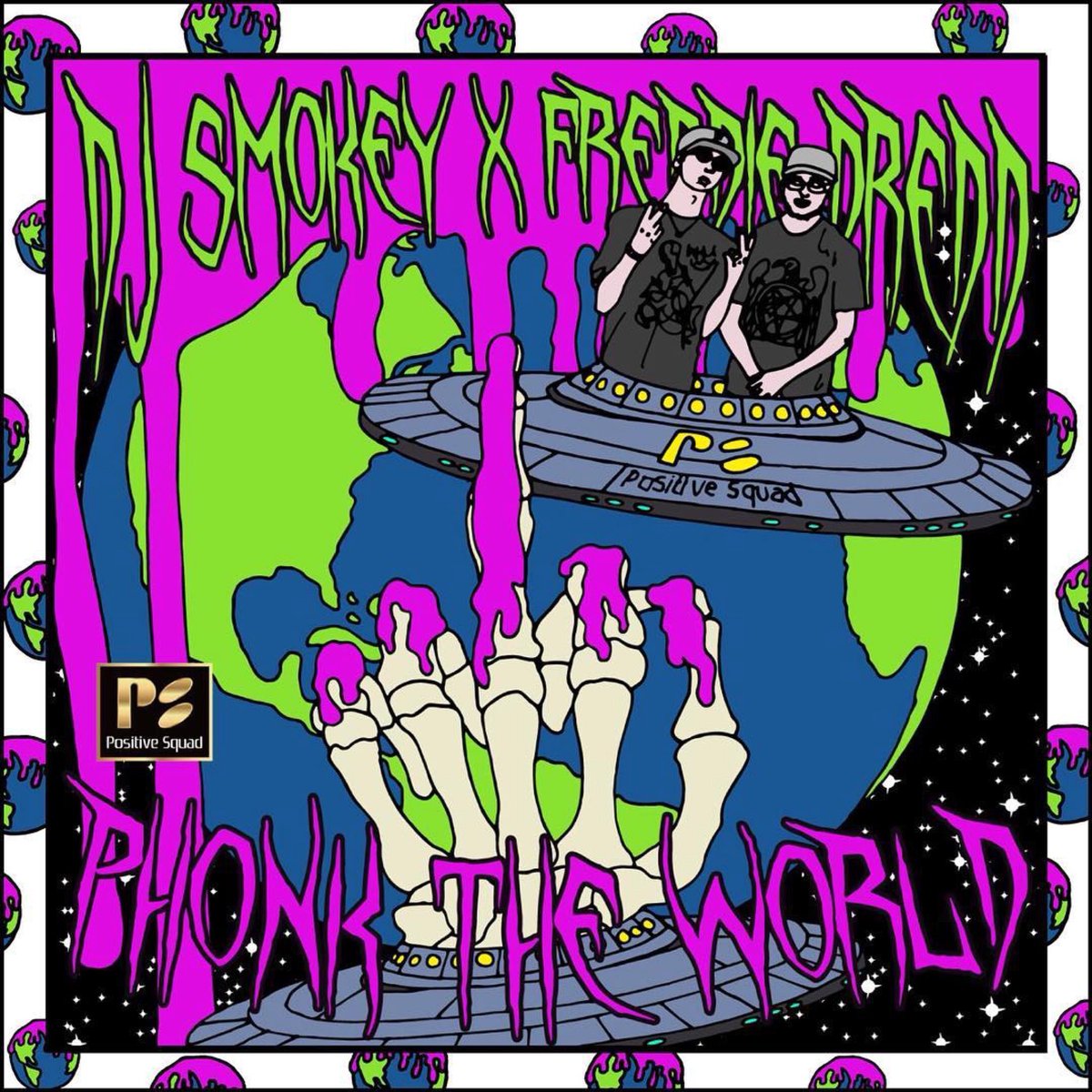 FreddieDredd's tweet photo. tape coming soon w/ @DJSmokey666 

who ready for this 🌎🌎🌎 https://t.co/QszBJ8sLaR