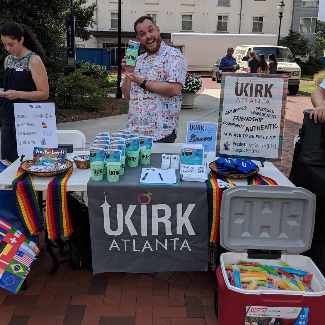 ukirkatl's tweet photo. We had a blast and a half today at @EmoryUniversity with @EmoryRelLife.
#emory22 students, y'all are awesome and we hope to see you at #ukirk! https://t.co/NrstJ8cxIr