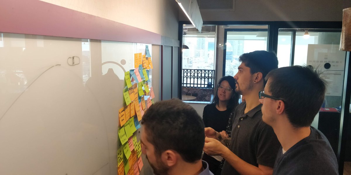 Taller de Service Design con el equipo de <a href="/globons/">Globons</a> + DMO para <a href="/BancoGalicia/">Galicia</a> en <a href="/WeWork/">WeWork</a> #innovation #servicedesign #businesstransformation