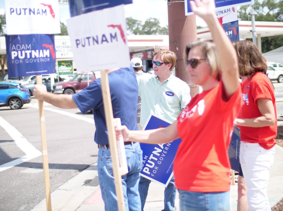 adamputnam's tweet photo. I've spent my life working to make Florida a better place and I'd be honored to have your vote today. Find out where to go to cast your ballot at https://t.co/Va9JzgQqou https://t.co/Bw1d9pcC5A