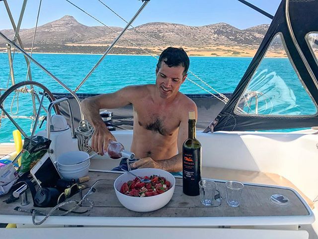 RachShredGnar's tweet photo. Because 2 bottles at lunch are better than 1 🥂#happyplace #lategram #antiparos #elbertsexplore #honeymoon .
.
.
.
.
.
#love #greecestagram #exploremore  #welivetoexplore  #mytinyatlashello #finditliveit #sailing #yachtlife #neverstopexploring #goodli… https://t.co/zjtutXWN6K https://t.co/5BBdC4a8yP