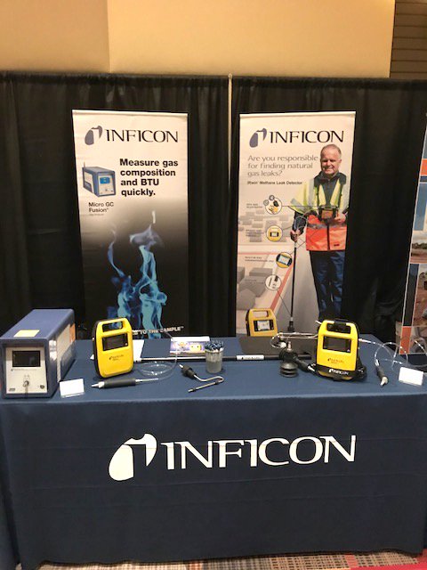 INFICON's tweet photo. Today and tomorrow, we will be exhibiting at the Western Regional Gas Association Conference, located in The M Hotel and Resort in Henderson, NV. Stop by our booth to have a closer look at IRwin® Methane Leak Detector and Micro GC Fusion® Gas Analyzer! #GasAnalysis #INFICON #WRGC https://t.co/o9DilK0zcS